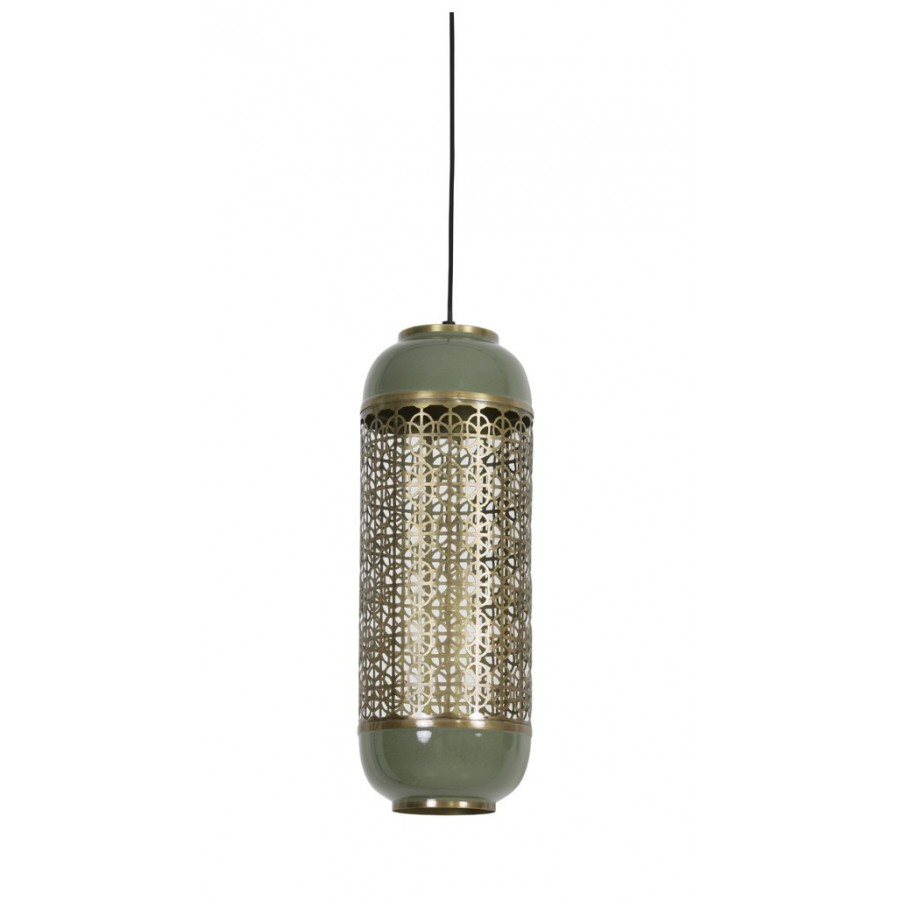 Suspension Hoja vert olive