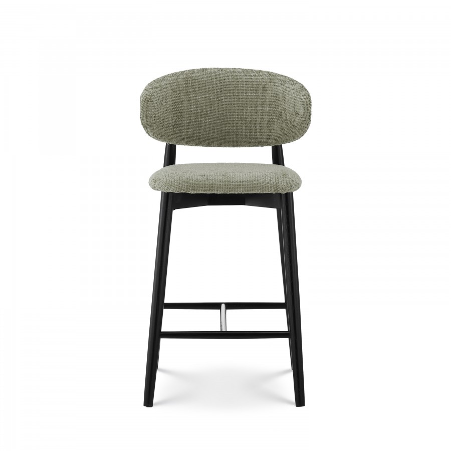 Tabouret Jaspe Black & Green