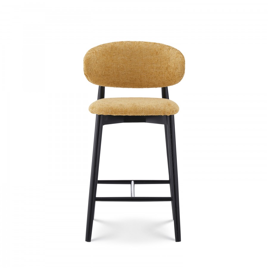 Tabouret Jaspe Black & Yellow